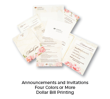 Dollar Bill Printing